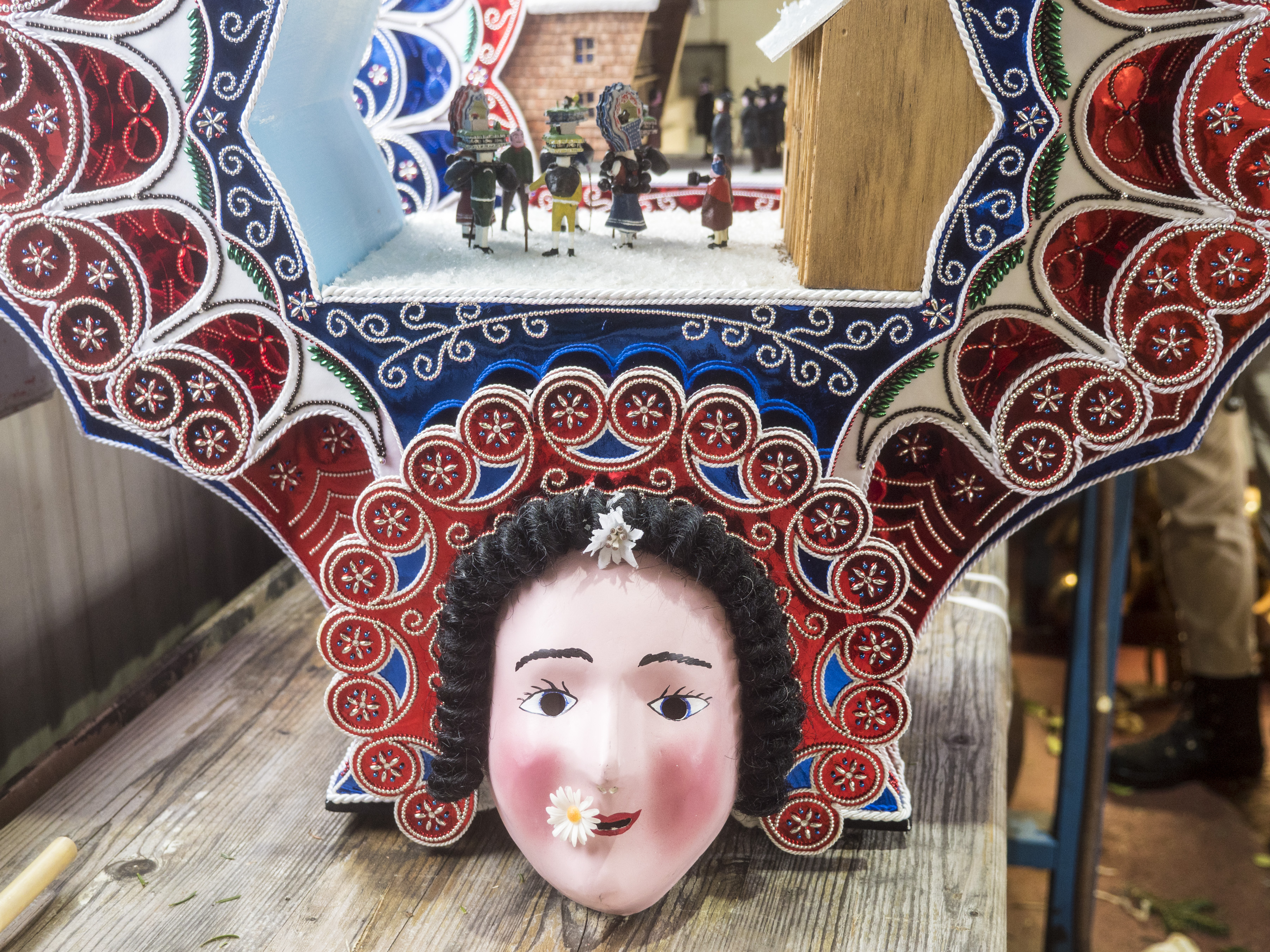 Kopfbedeckung - "schöner" Chlaus