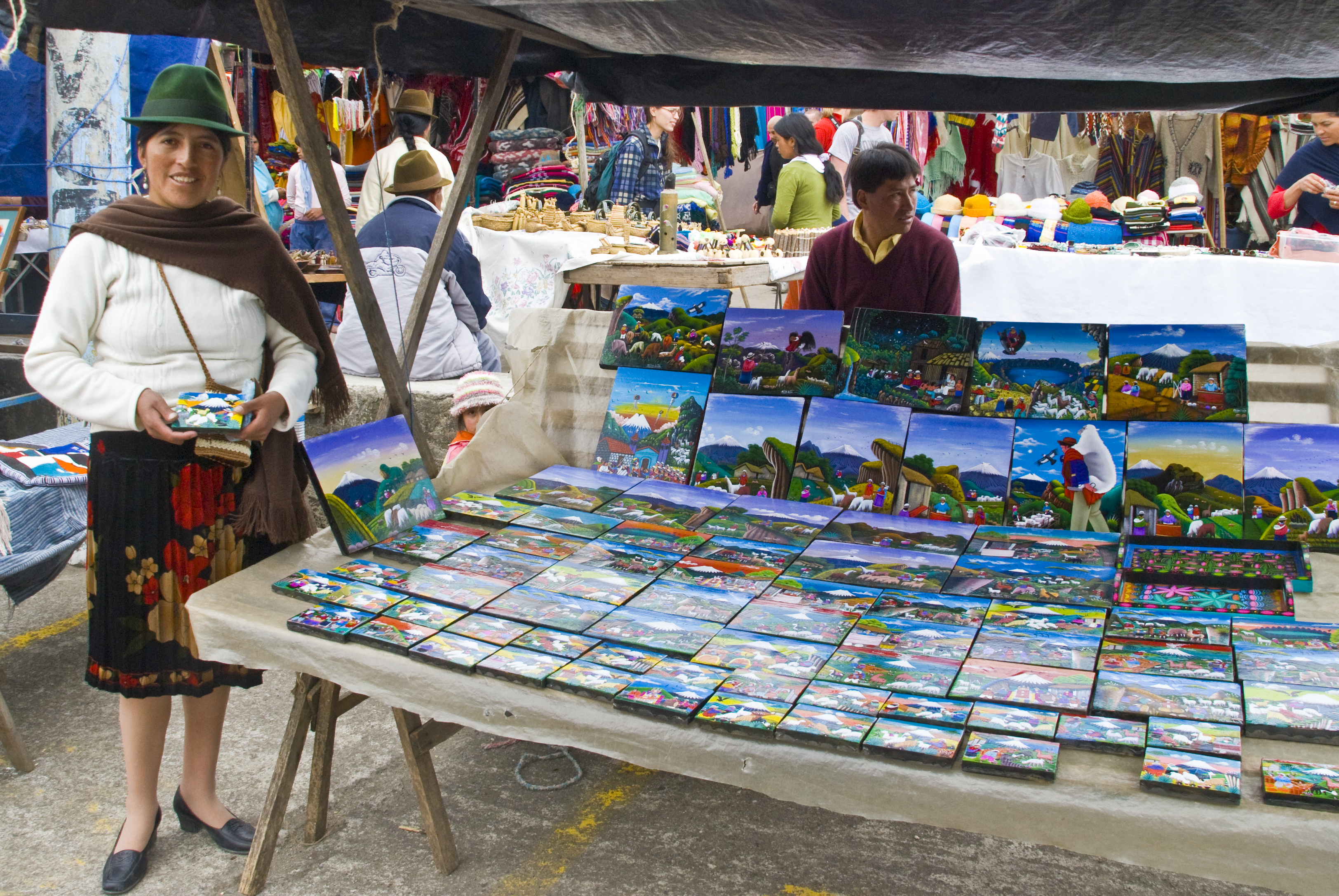 Markt in Saquisili