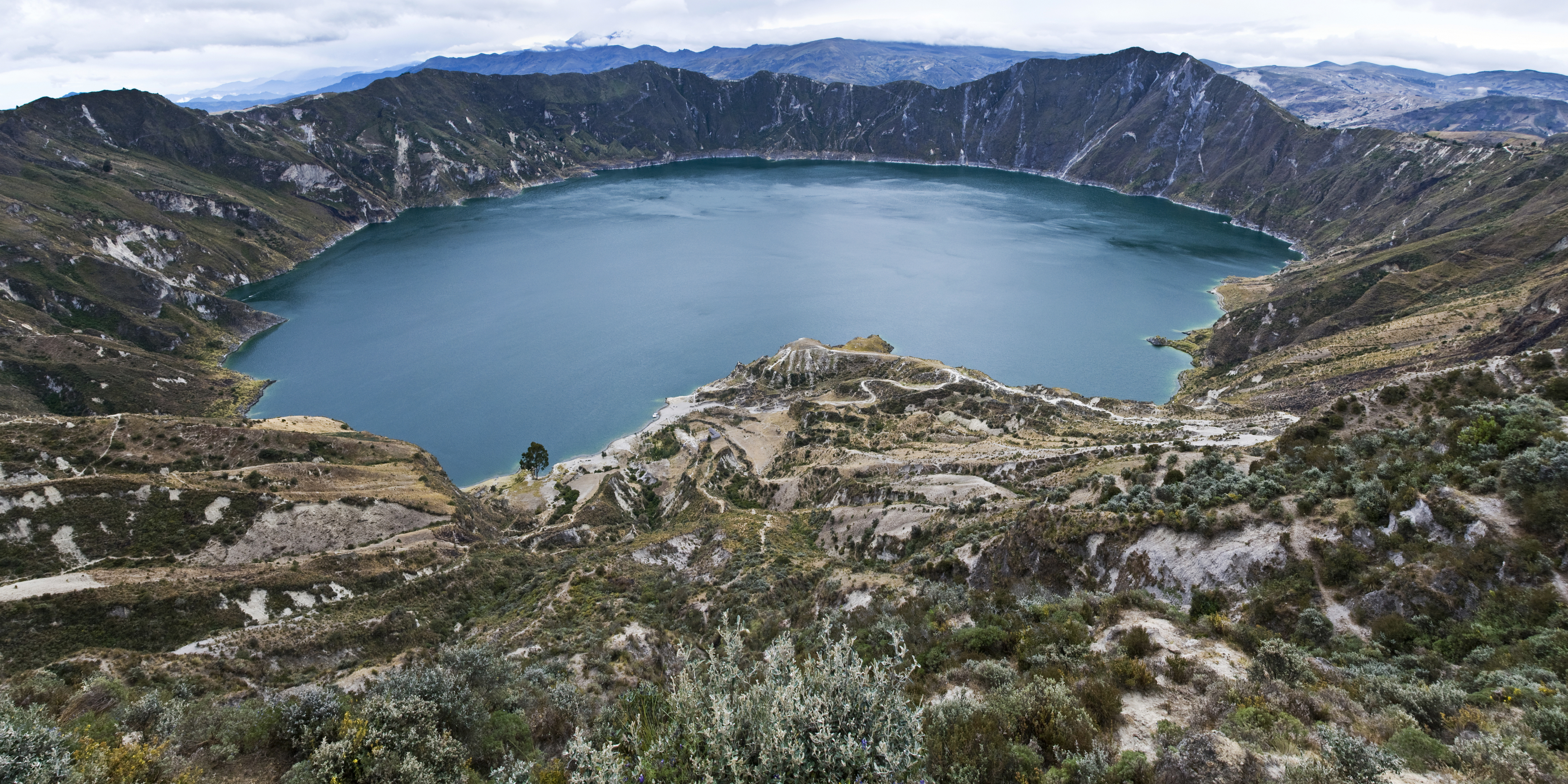 Quilotoa See bei Chugchilan